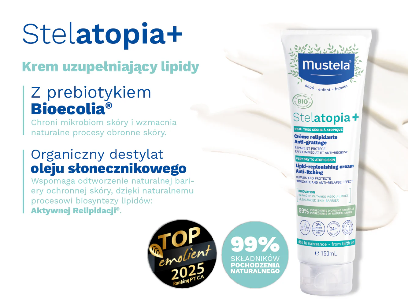 Krem uzupełniający lipidy Stelatopia+ - Image 5