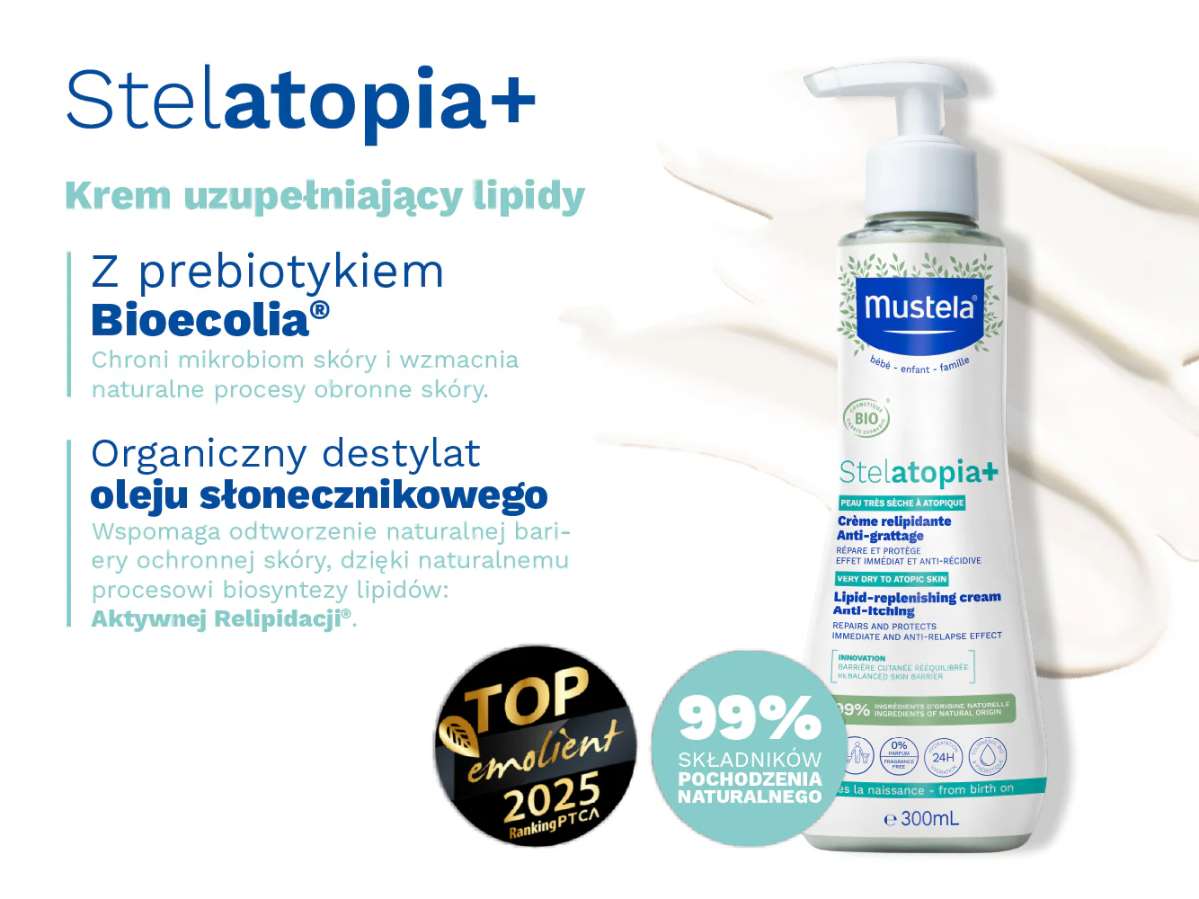Krem uzupełniający lipidy Stelatopia+ - Image 7